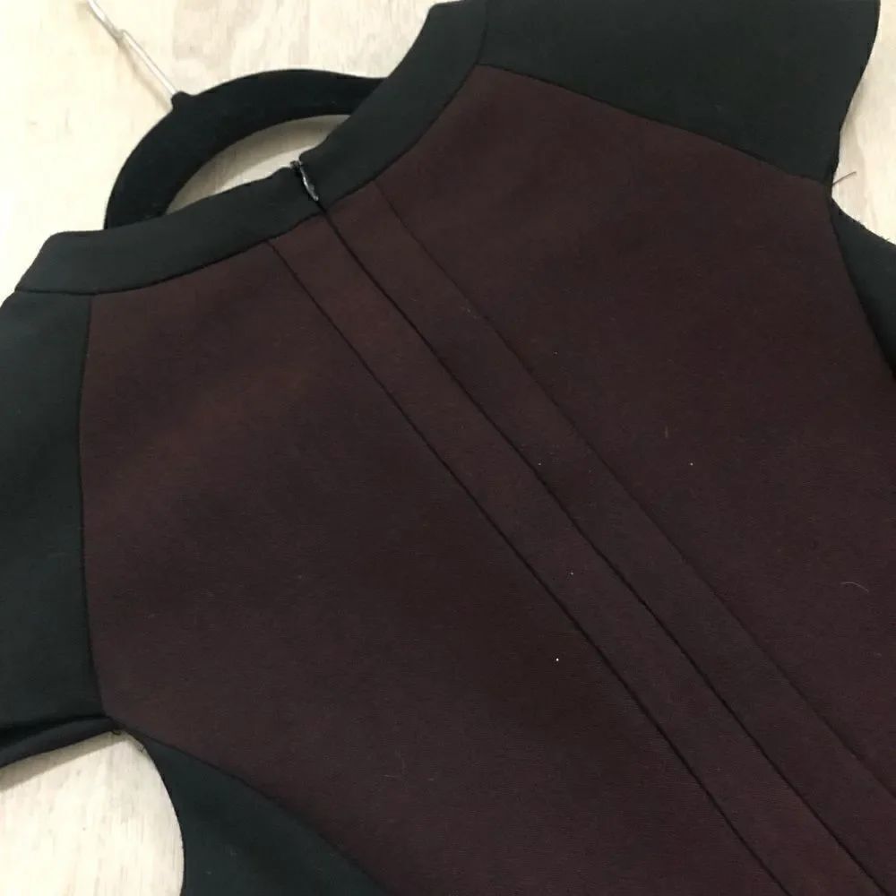 Zara Colorblock Mini Dress - Picture 5 of 11
